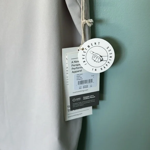 NWT Vuori Villa Cami in color Suede sz L - Picture 10 of 13